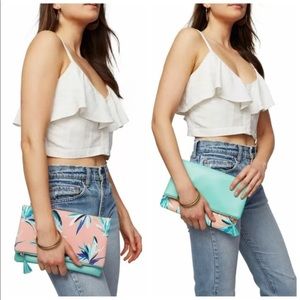 Rachel Pally Paradise Reversible Clutch Bag Purse